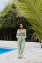 Mint silk set